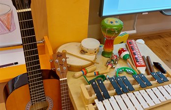 Hudební nástroje u Kytiček